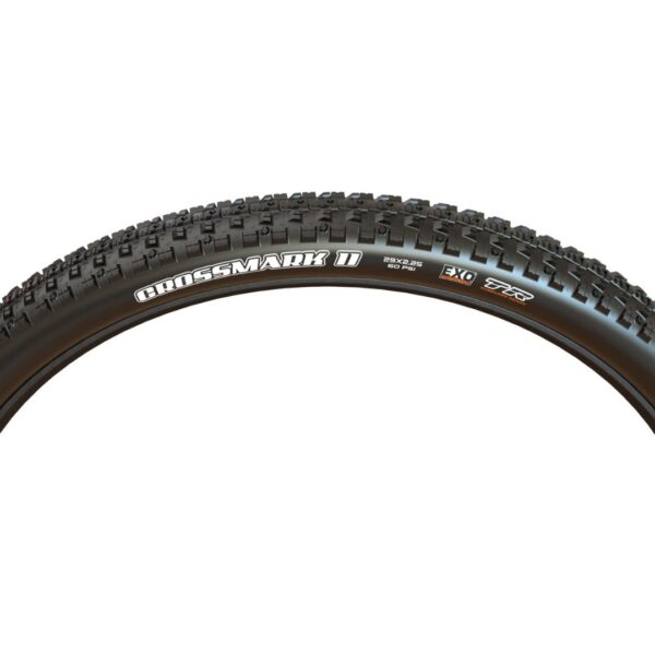 Llanta Tubeless Maxxis Crossmark II 26" x 2.25 | Dual Compound | 60 TPI (60 max psi) | EXO | 778gr - Image 2