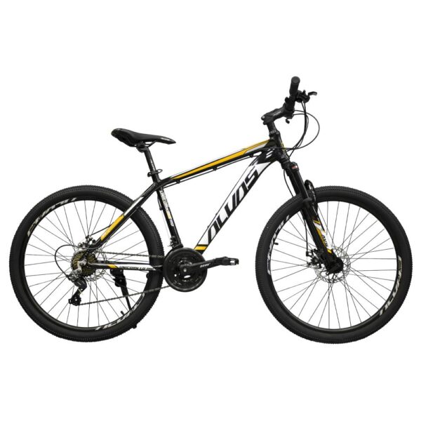 Bicicleta Aro 26" Alvas Unicorn  Color Negro Naranja