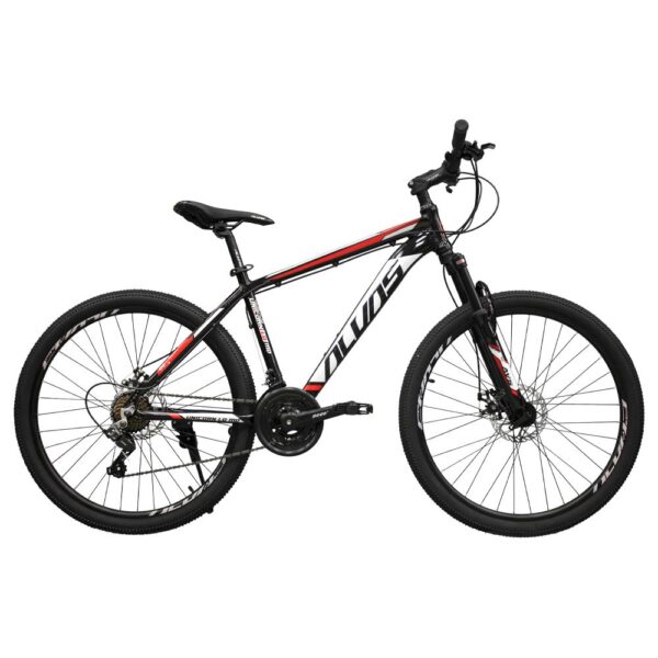 Bicicleta Aro 26" Alvas Unicorn  Color Negro Rojo